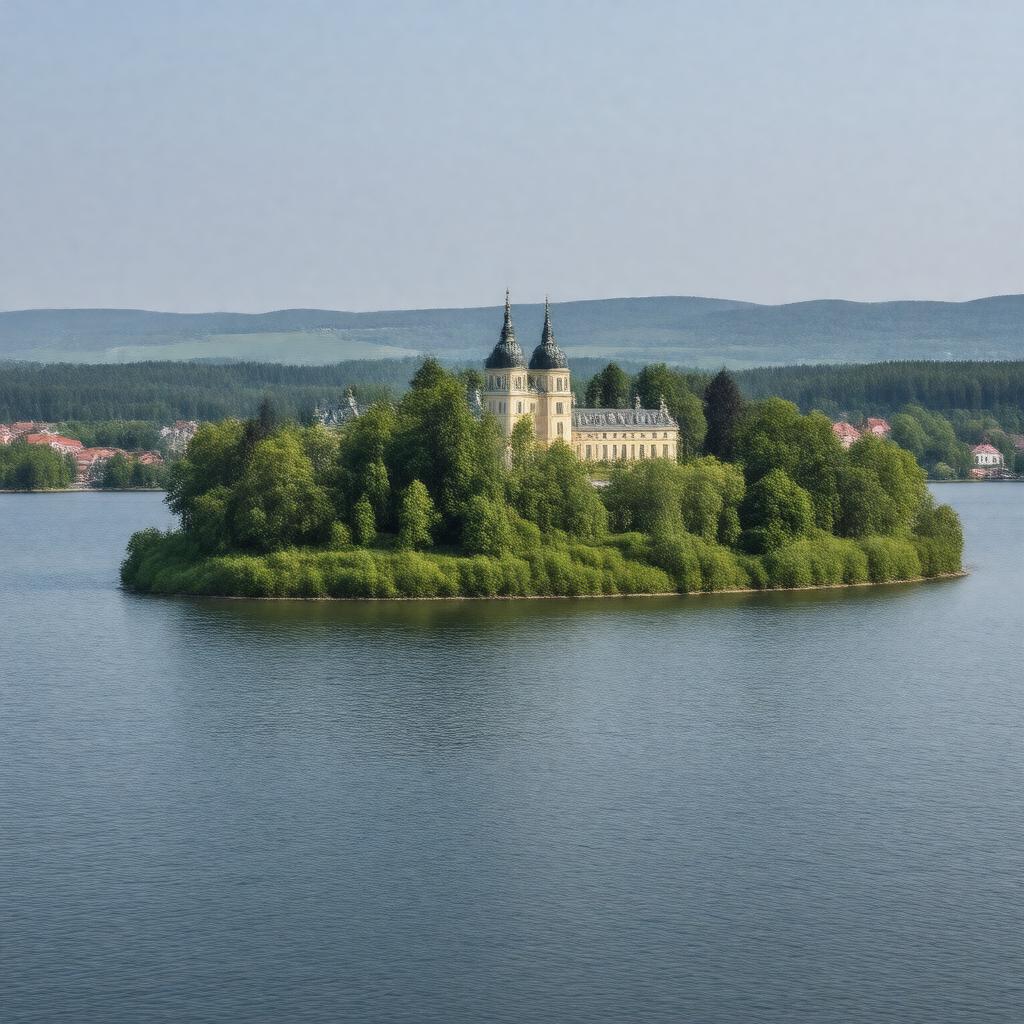 AI-created image of Lovön