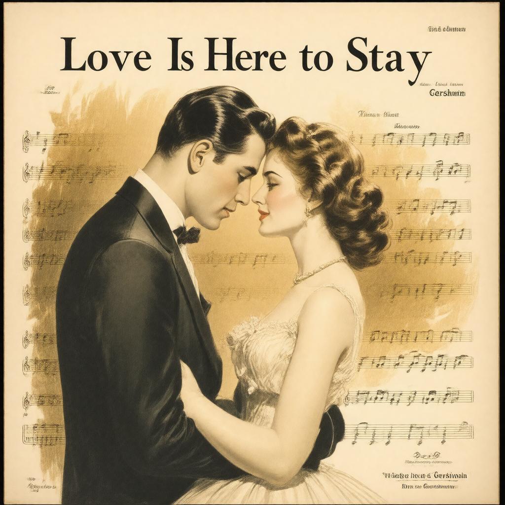 AI-created image of Love Is Here to Stay