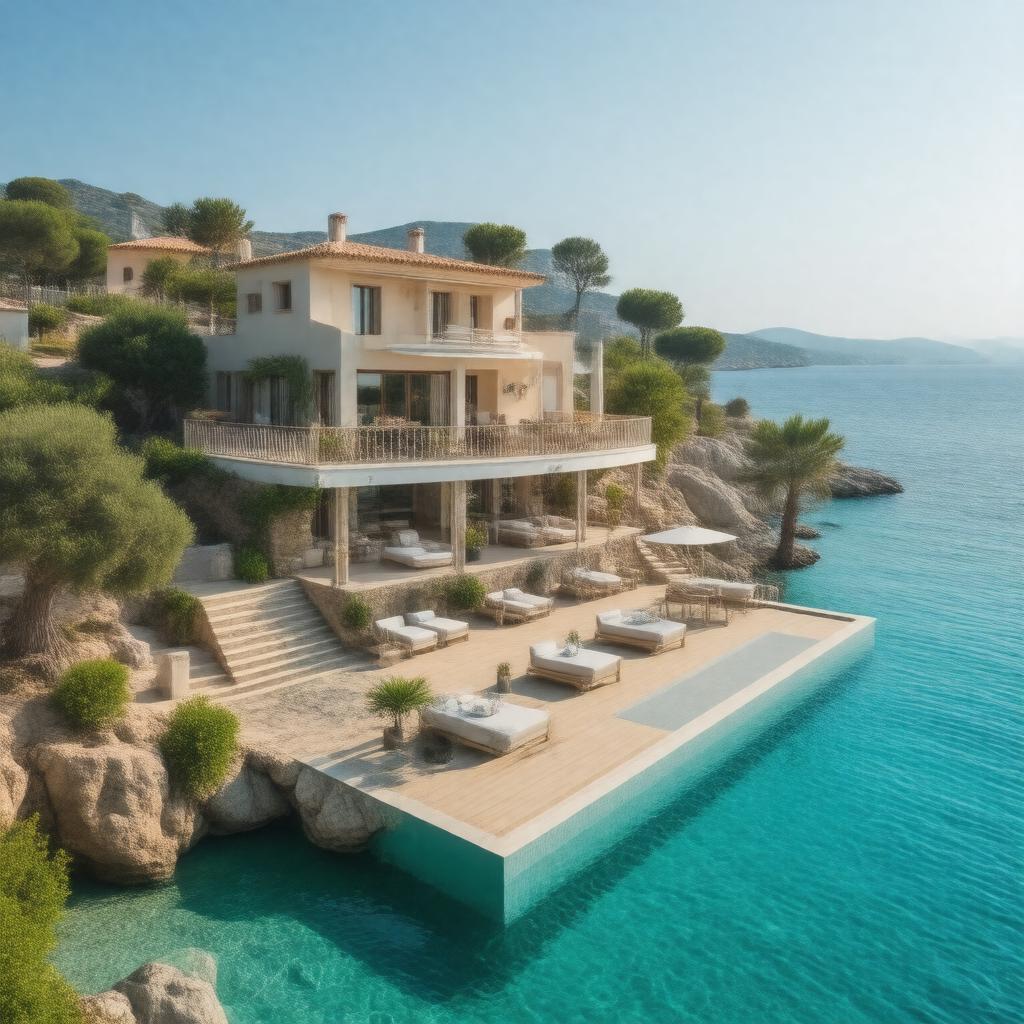 AI-created image of Love Island