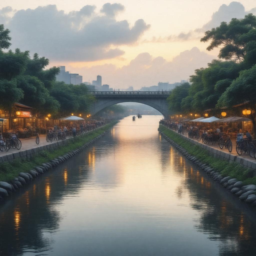 AI-created image of Love River