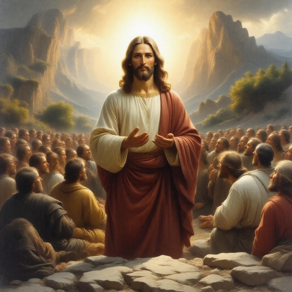 AI-created image of Love Your Enemies