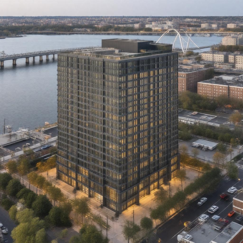 AI-created image of Lovejoy Wharf