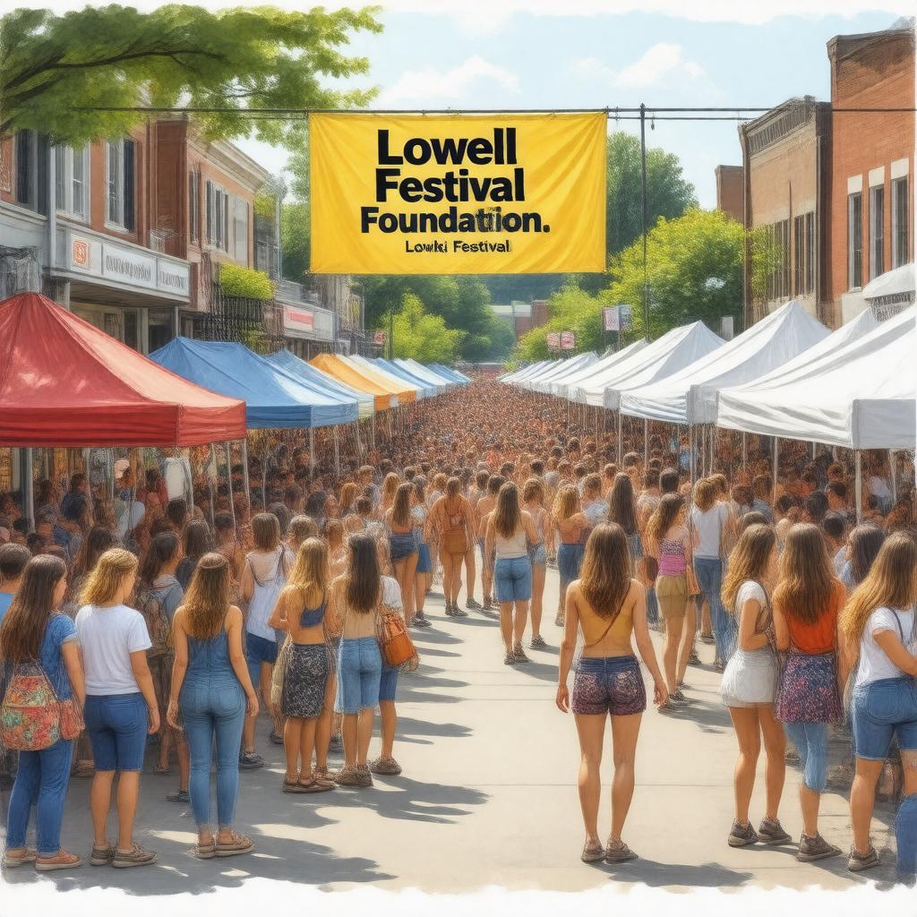 AI-created image of Lowell Festival Foundation