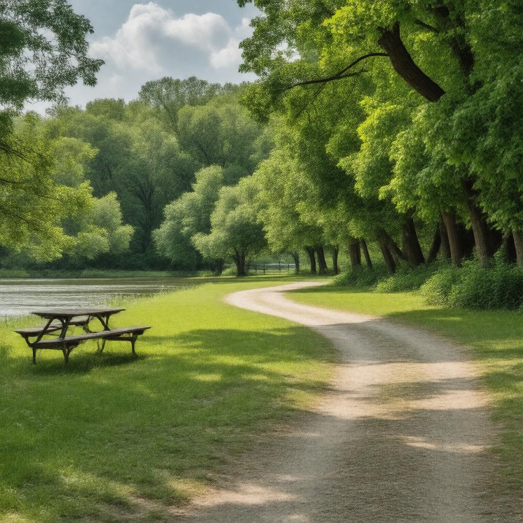 AI-created image of Lowell Park