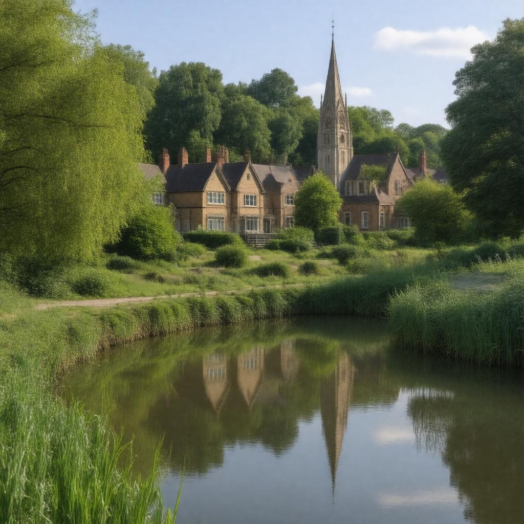 AI-created image of Lower Clapton