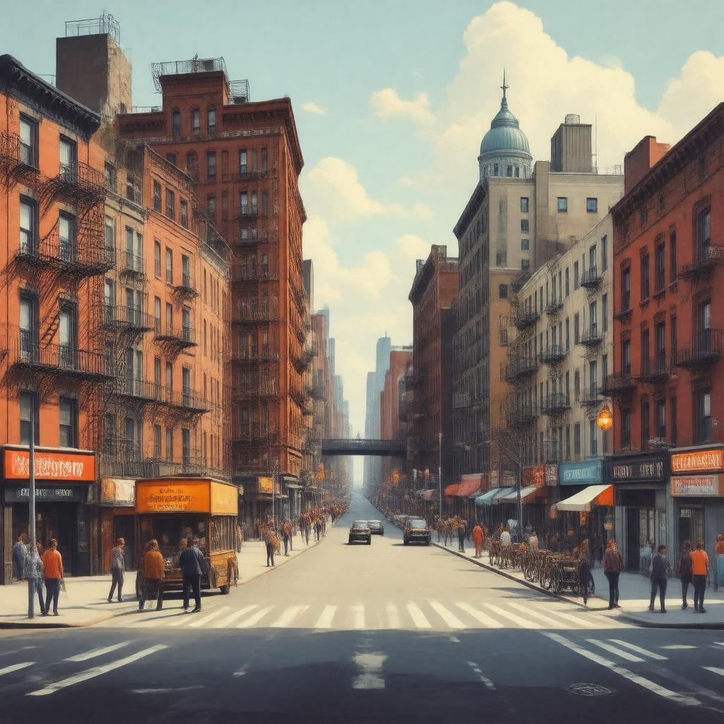 AI-created image of Lower East Side