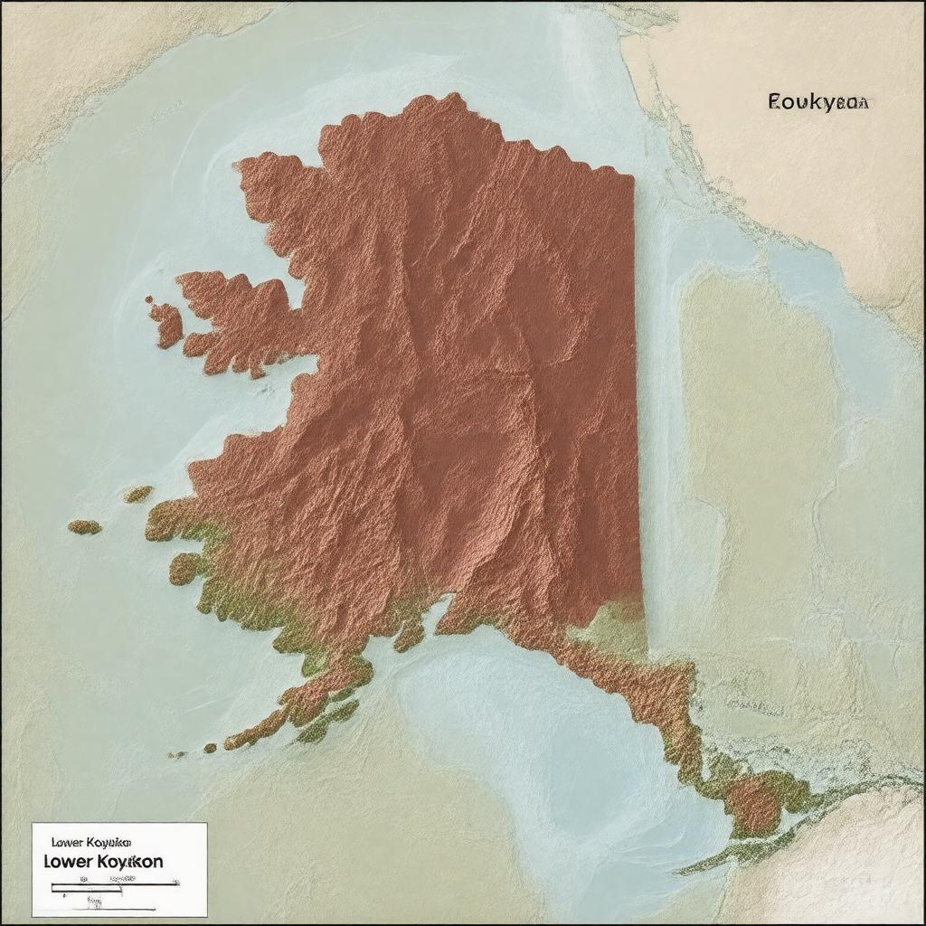 AI-created image of Lower Koyukon
