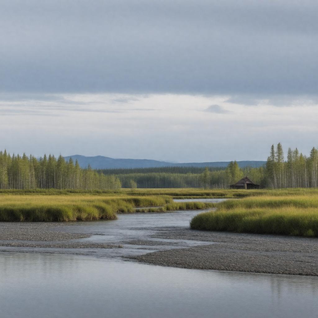 Click to view larger image AI-created image of Lower Tanana