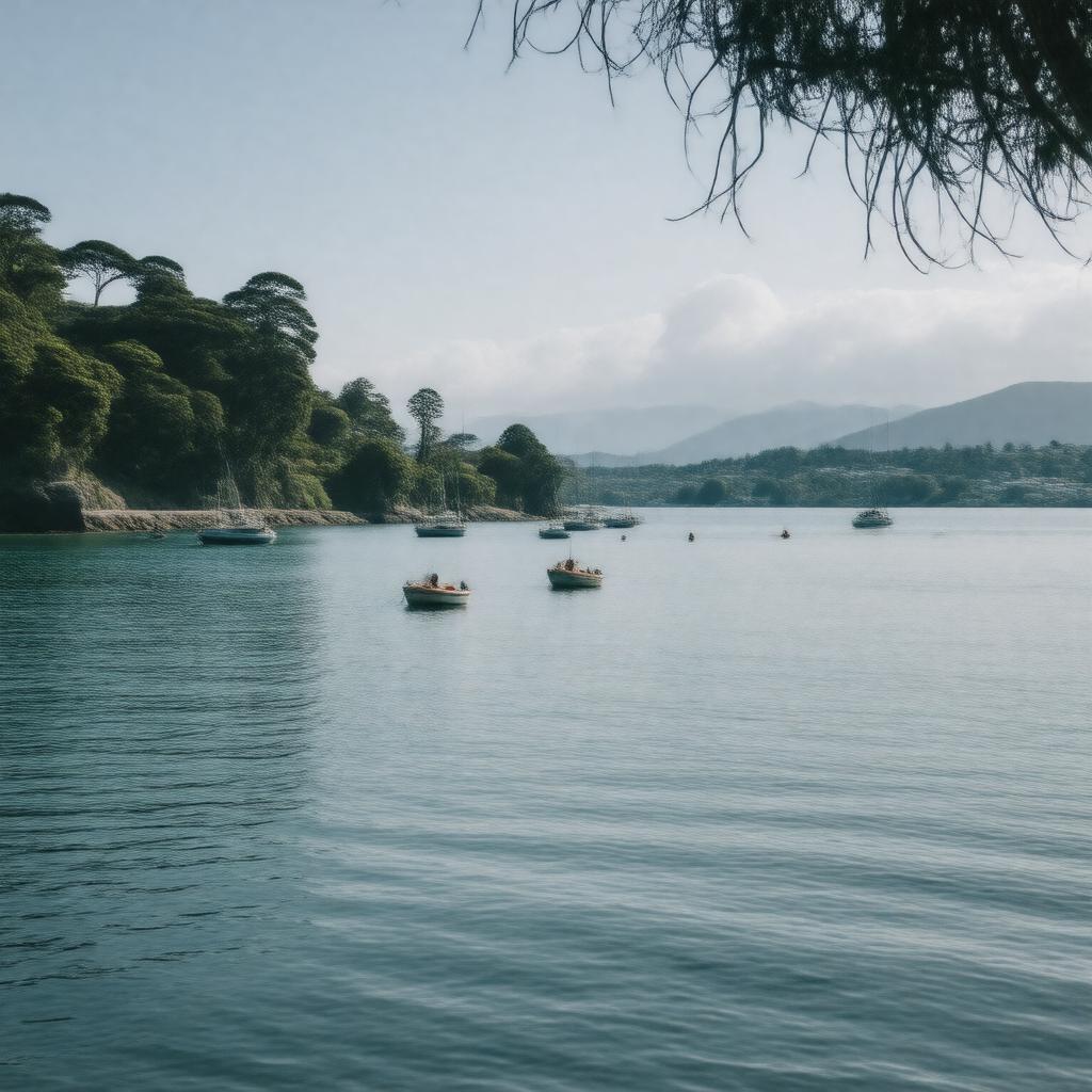 AI-created image of Lowry Bay