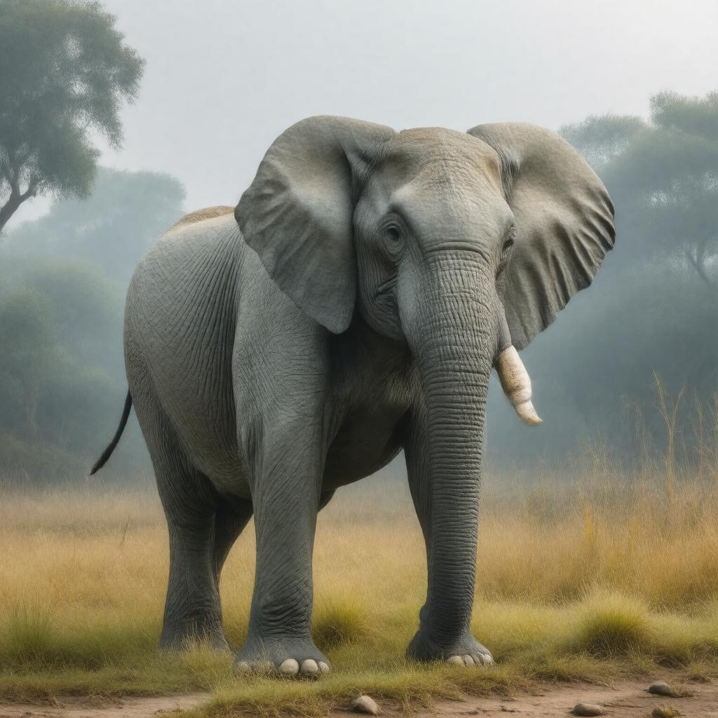Click to view larger image AI-created image of Loxodonta