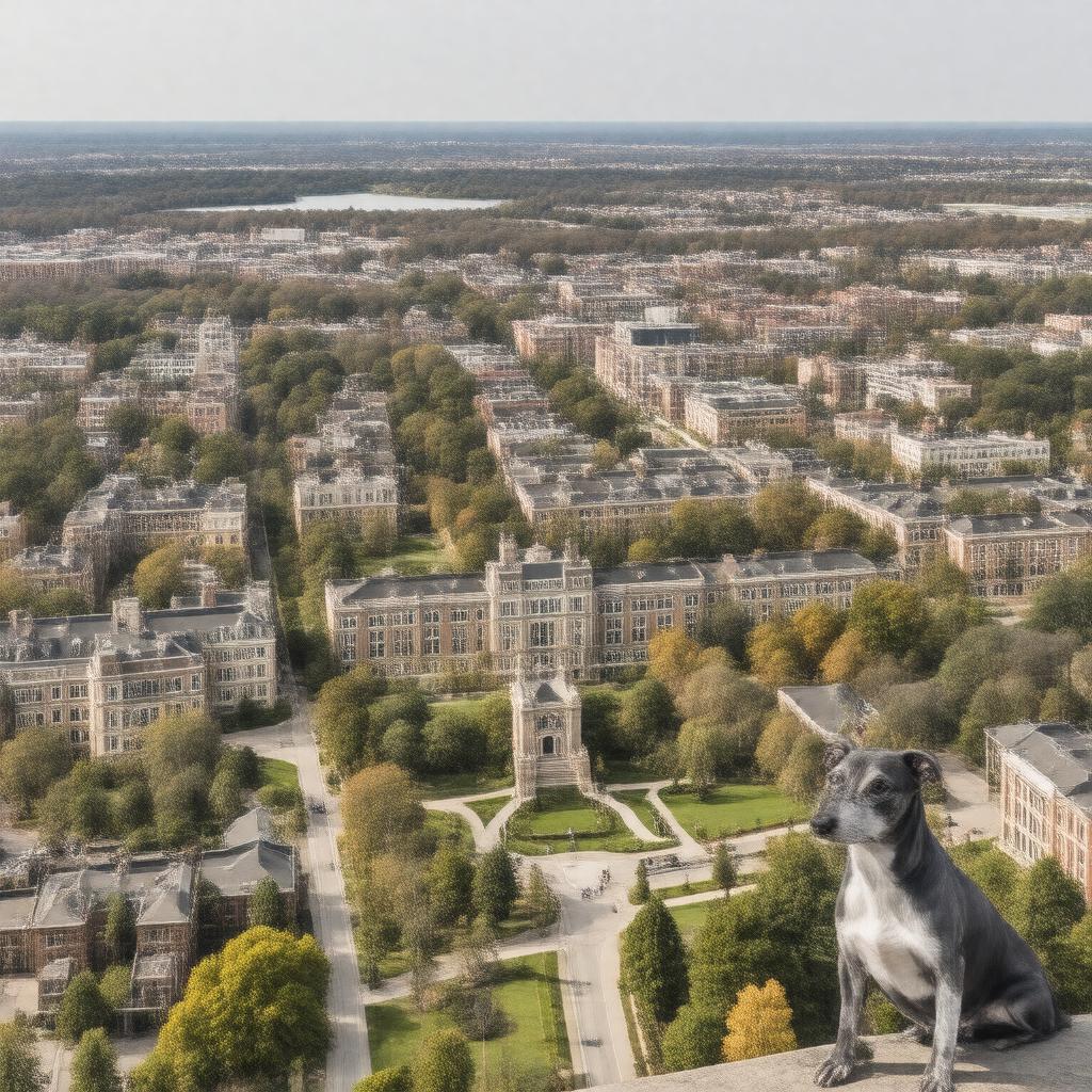 AI-created image of Loyola University Maryland