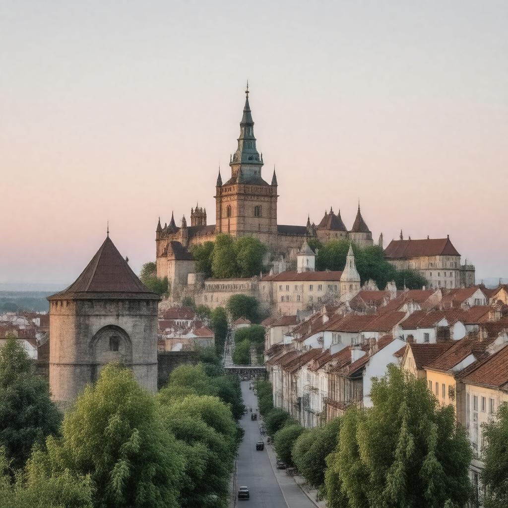 AI-created image of Lublin