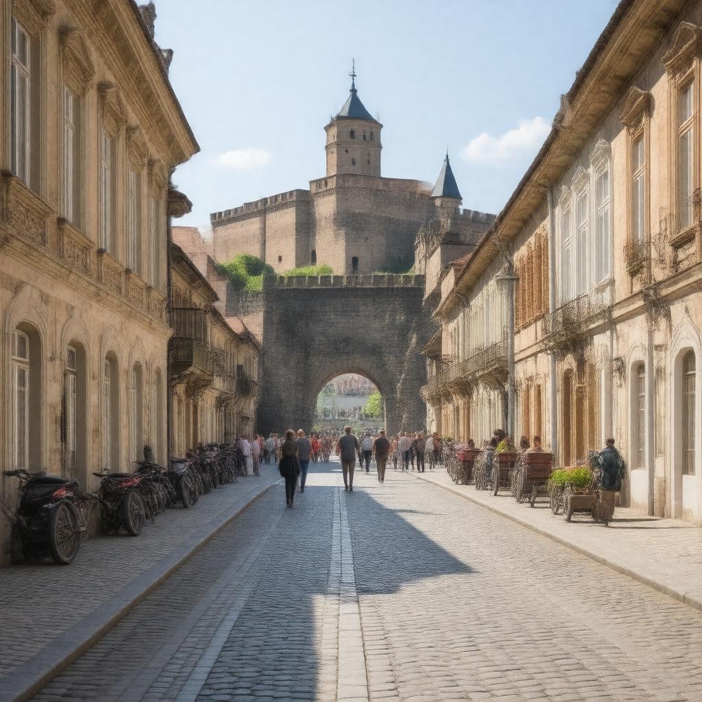 AI-created image of Lublin, Poland