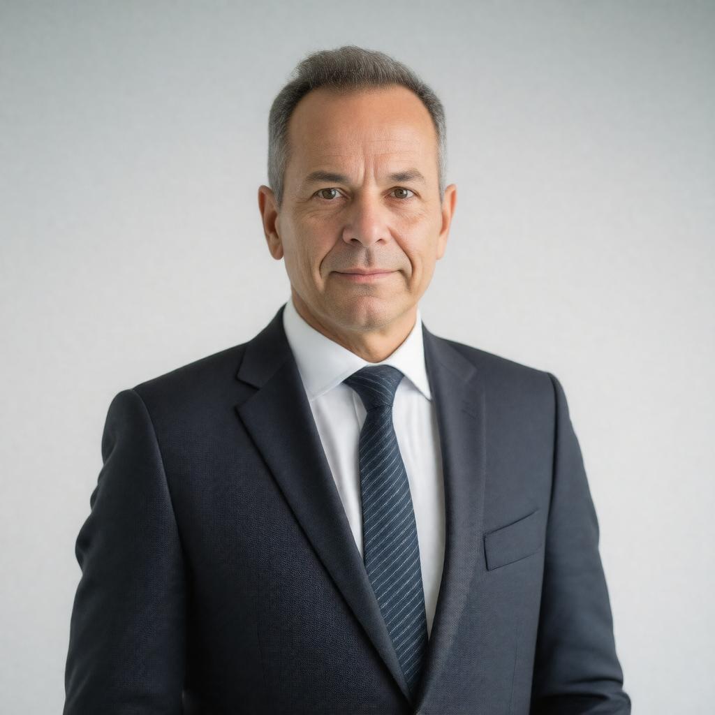 AI-created image of Luca Maestri