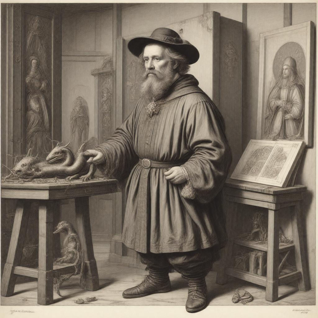 AI-created image of Lucas Cranach the Elder