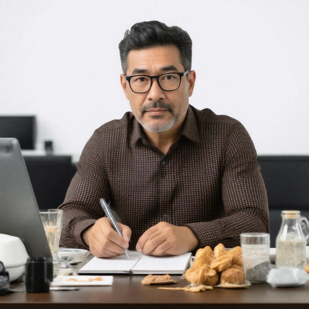 AI-created image of Lucas Kwan Peterson