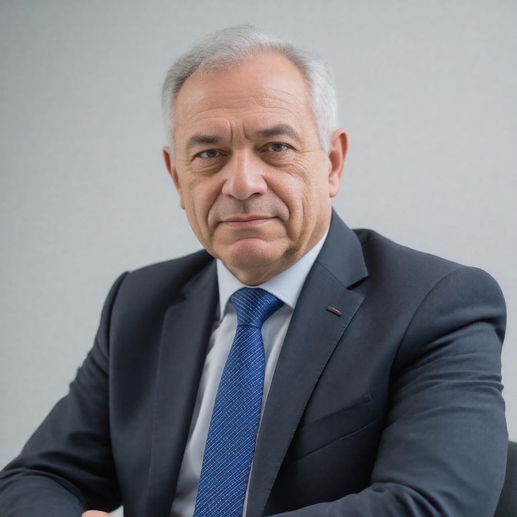 AI-created image of Lucas Papademos