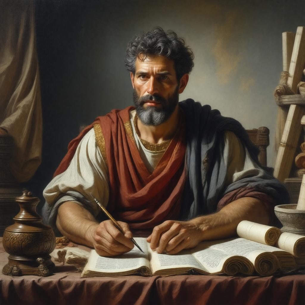 AI-created image of Lucian