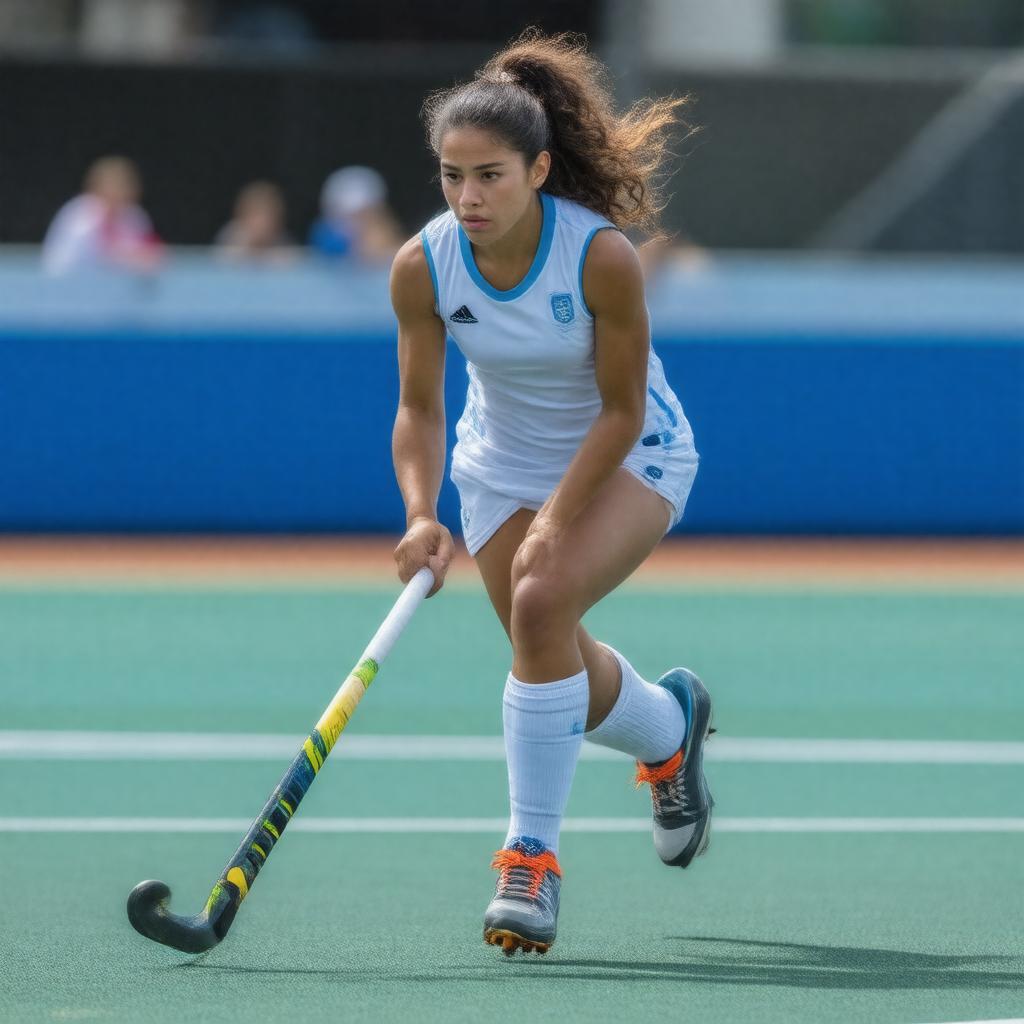 AI-created image of Luciana Aymar