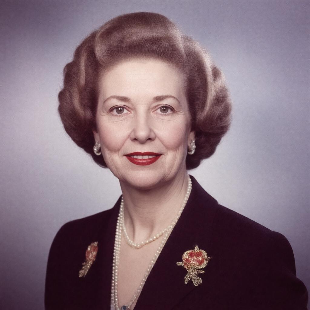 AI-created image of Lucile Salter Packard