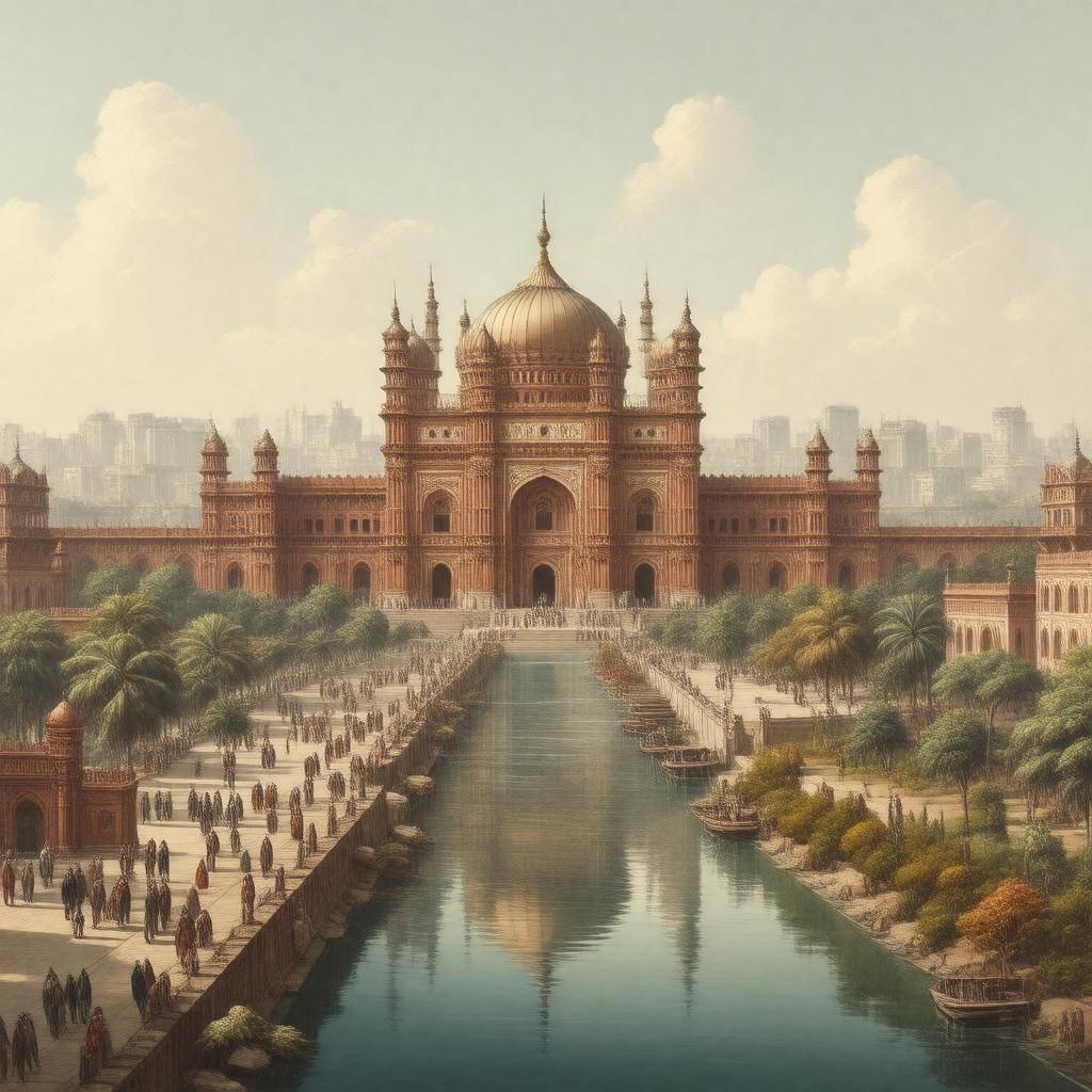 AI-created image of Lucknow