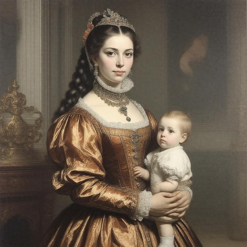 AI-created image of Lucy Walter