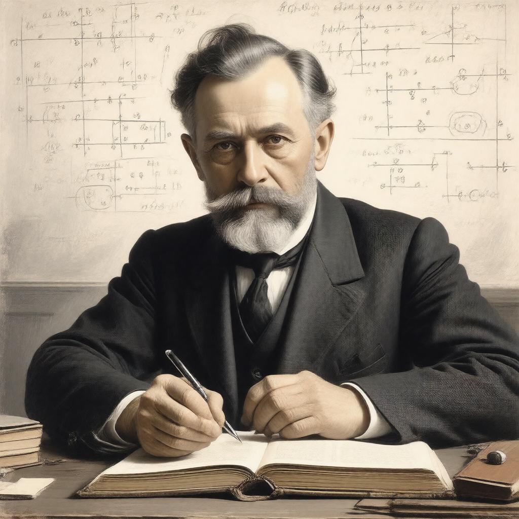 AI-created image of Ludwig Bieberbach