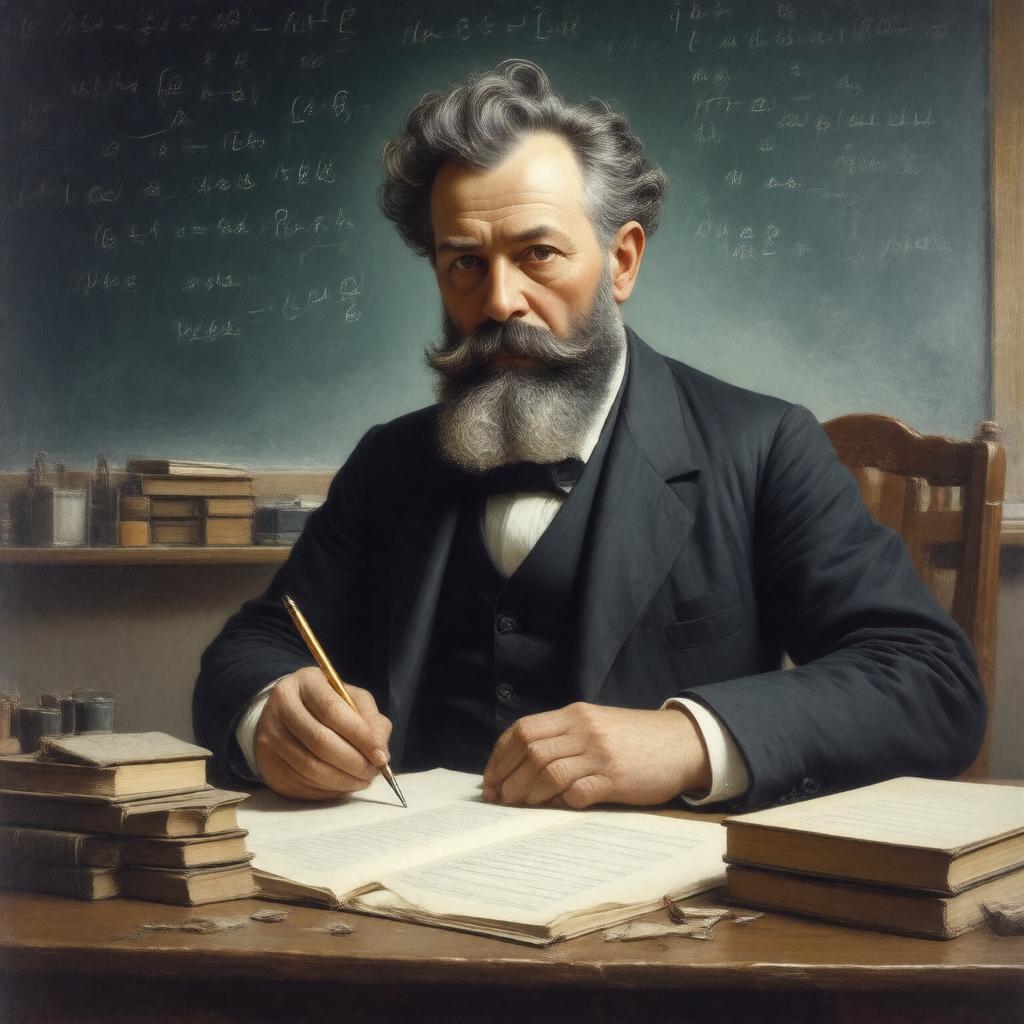 AI-created image of Ludwig Boltzmann