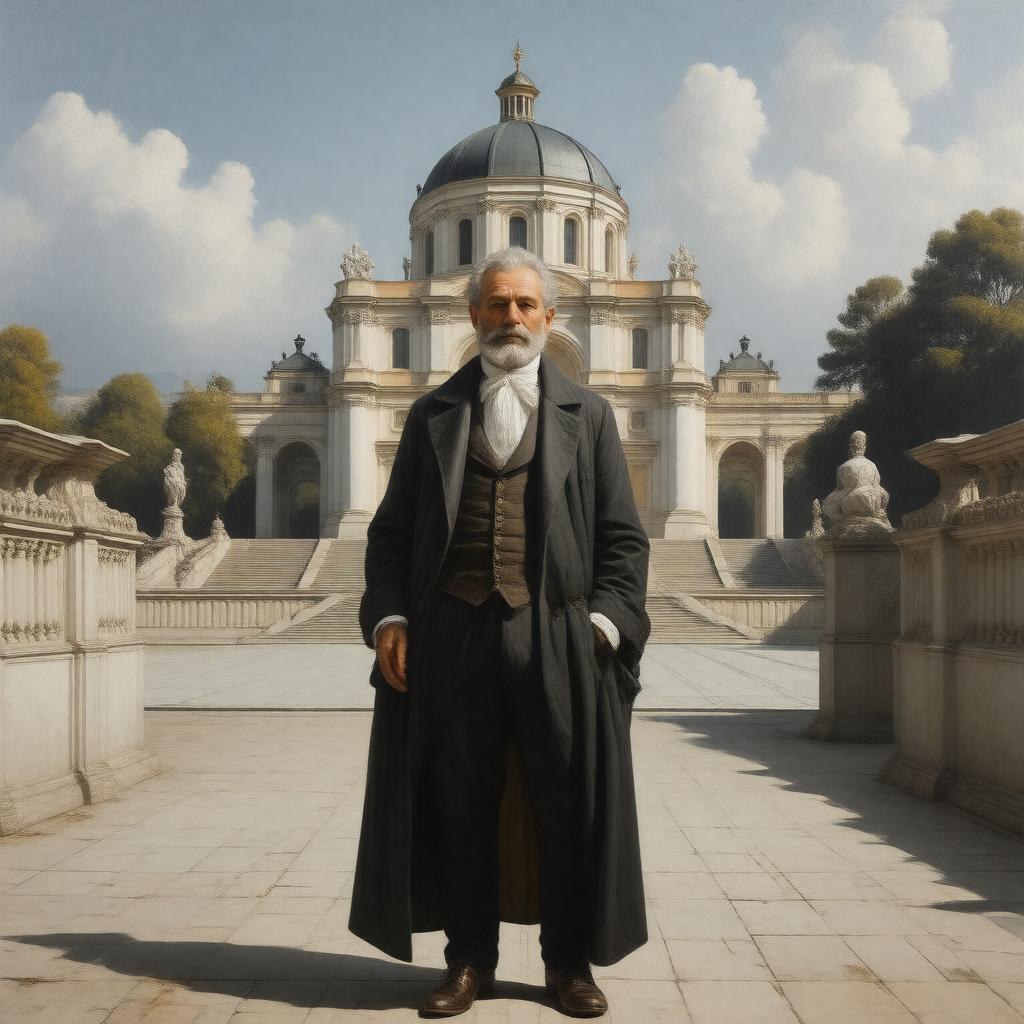 AI-created image of Ludwig Persius