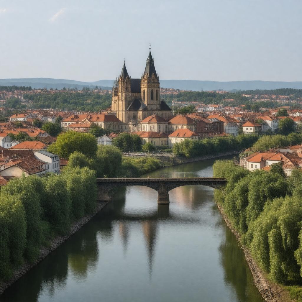 AI-created image of Lugoj