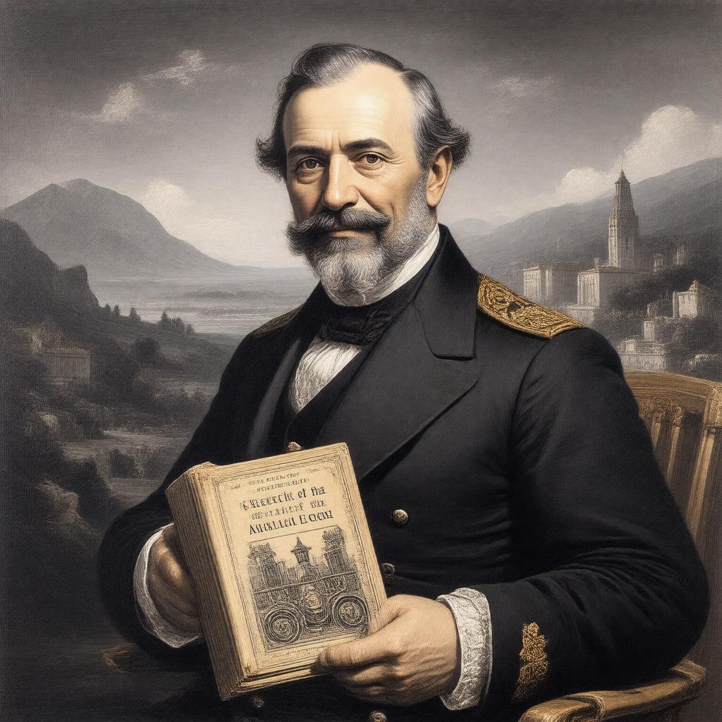 AI-created image of Luigi Federico Menabrea