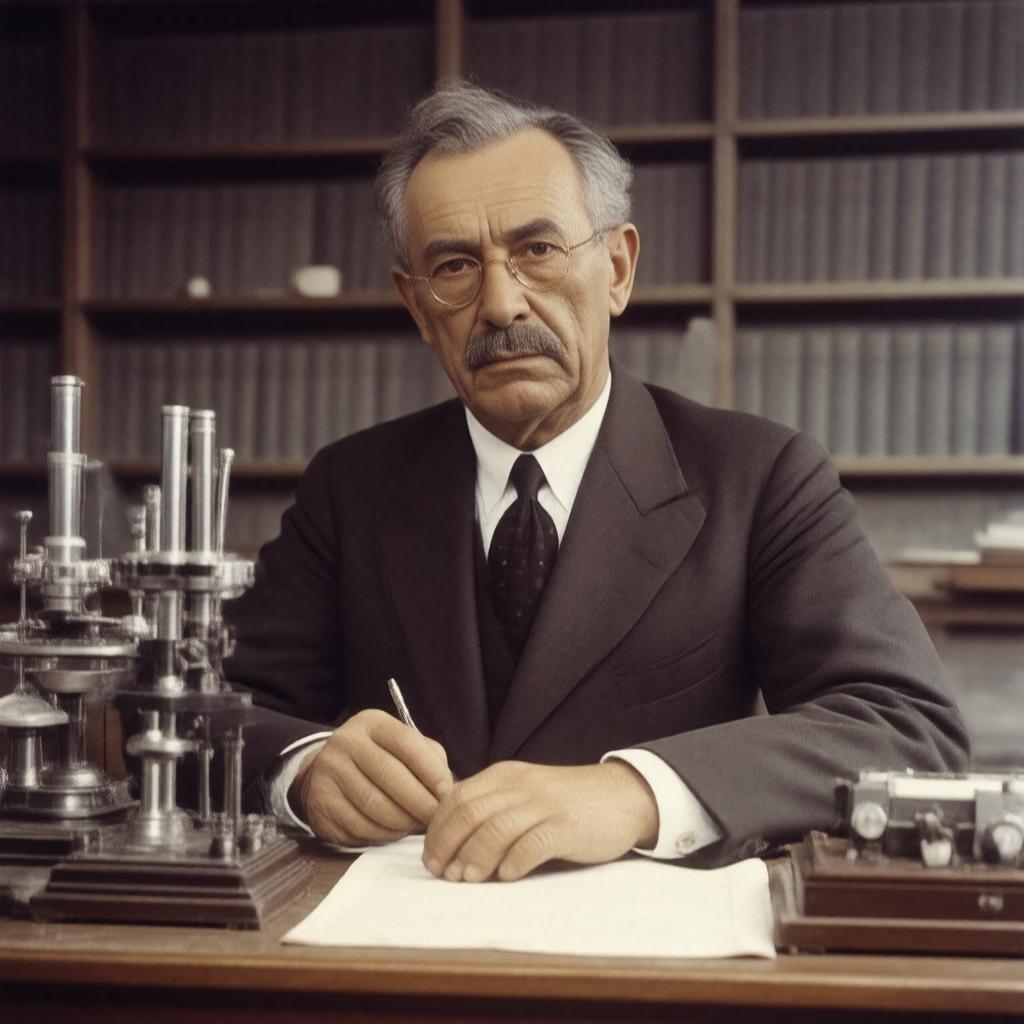 Click to view larger image AI-created image of Luigi Puccianti
