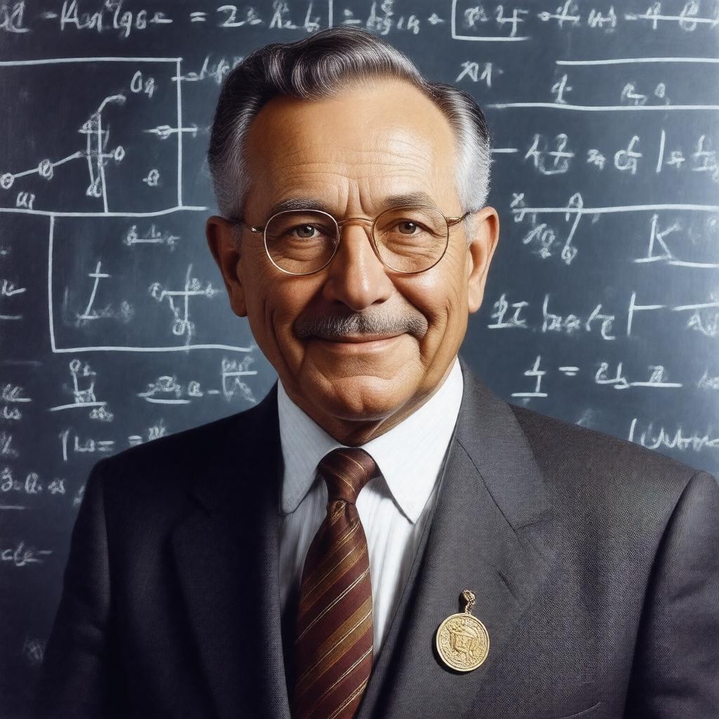 AI-created image of Luis Walter Alvarez