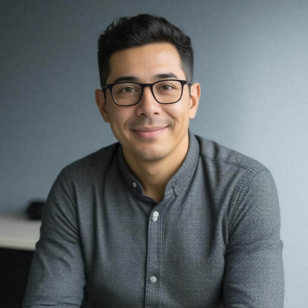 AI-created image of Luis von Ahn