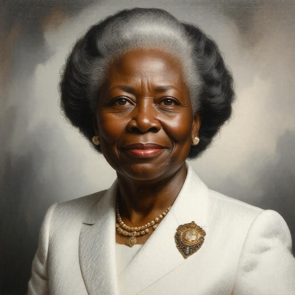 AI-created image of Luisa Diogo