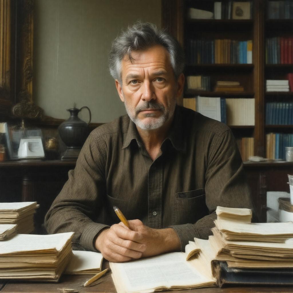 AI-created image of Luke Barnes