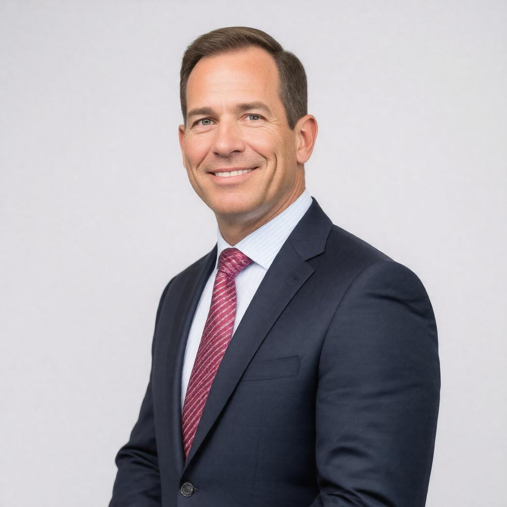 AI-created image of Luke Bronin