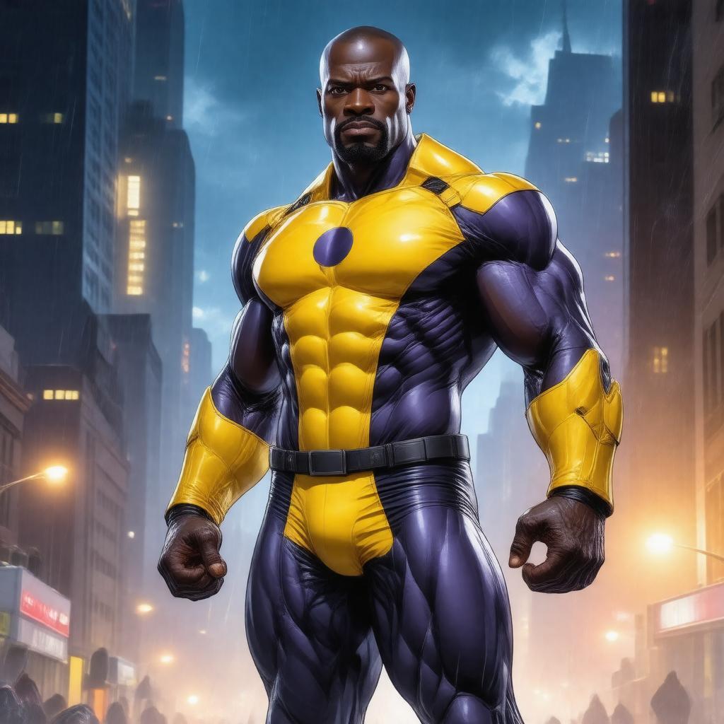 AI-created image of Luke Cage