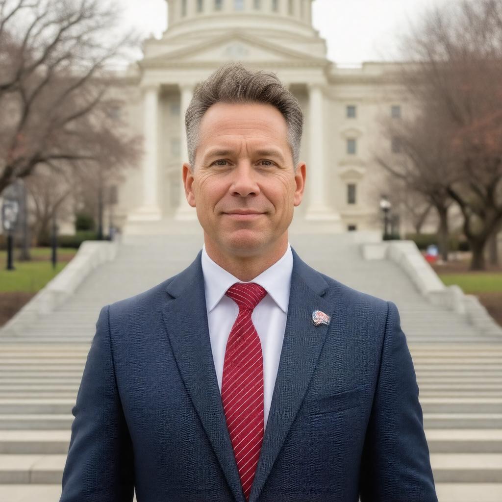 AI-created image of Luke Hellier