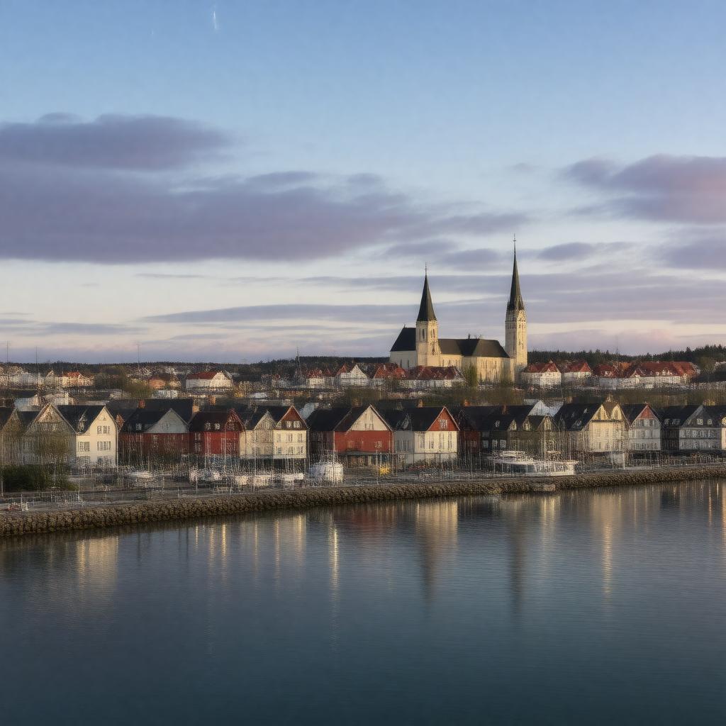 AI-created image of Luleå