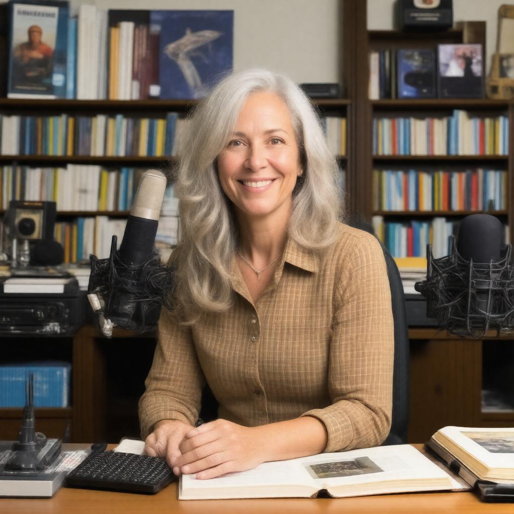 AI-created image of Lulu Miller