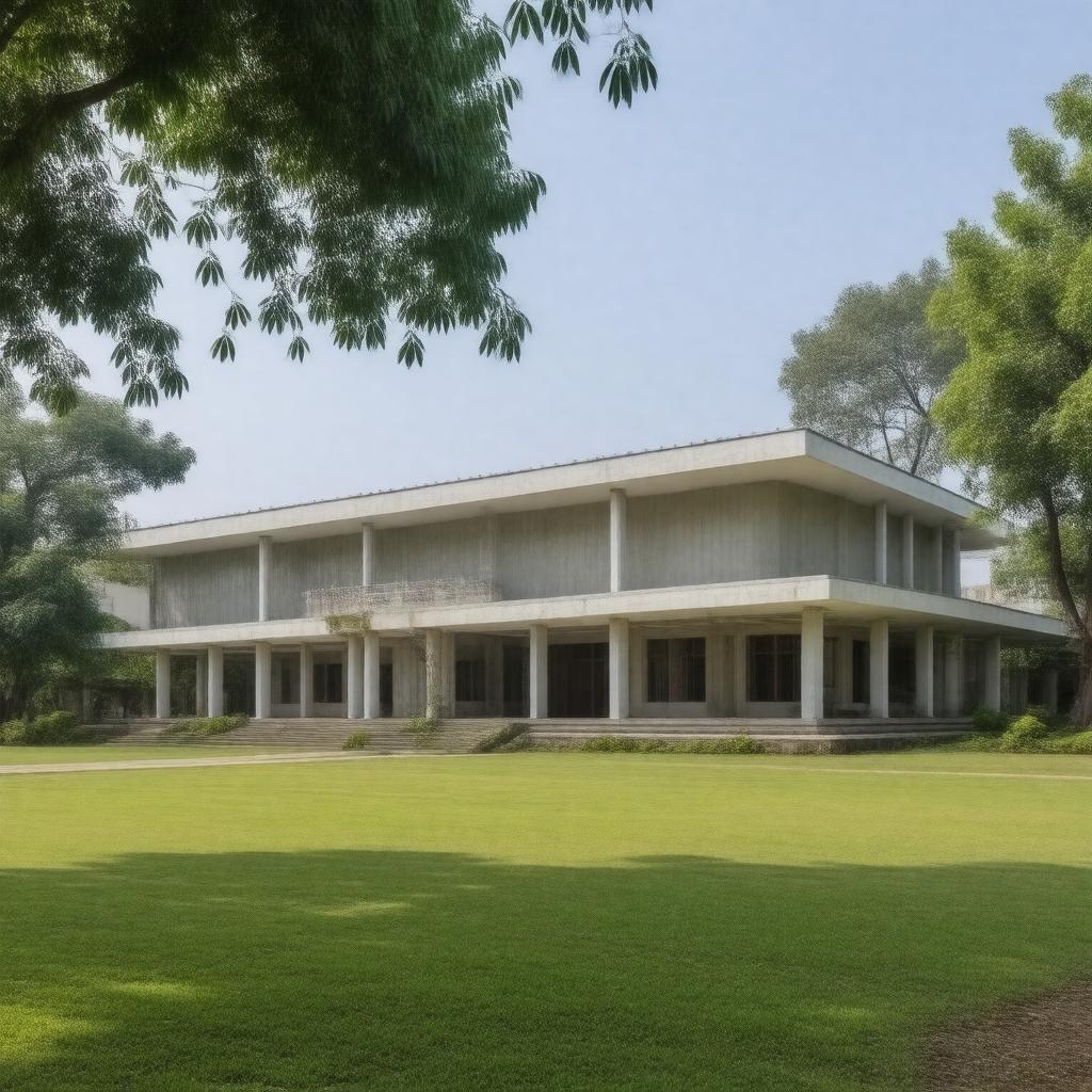 AI-created image of Lumbini International Research Institute