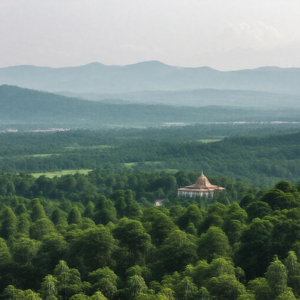 AI-created image of Lumbini Province