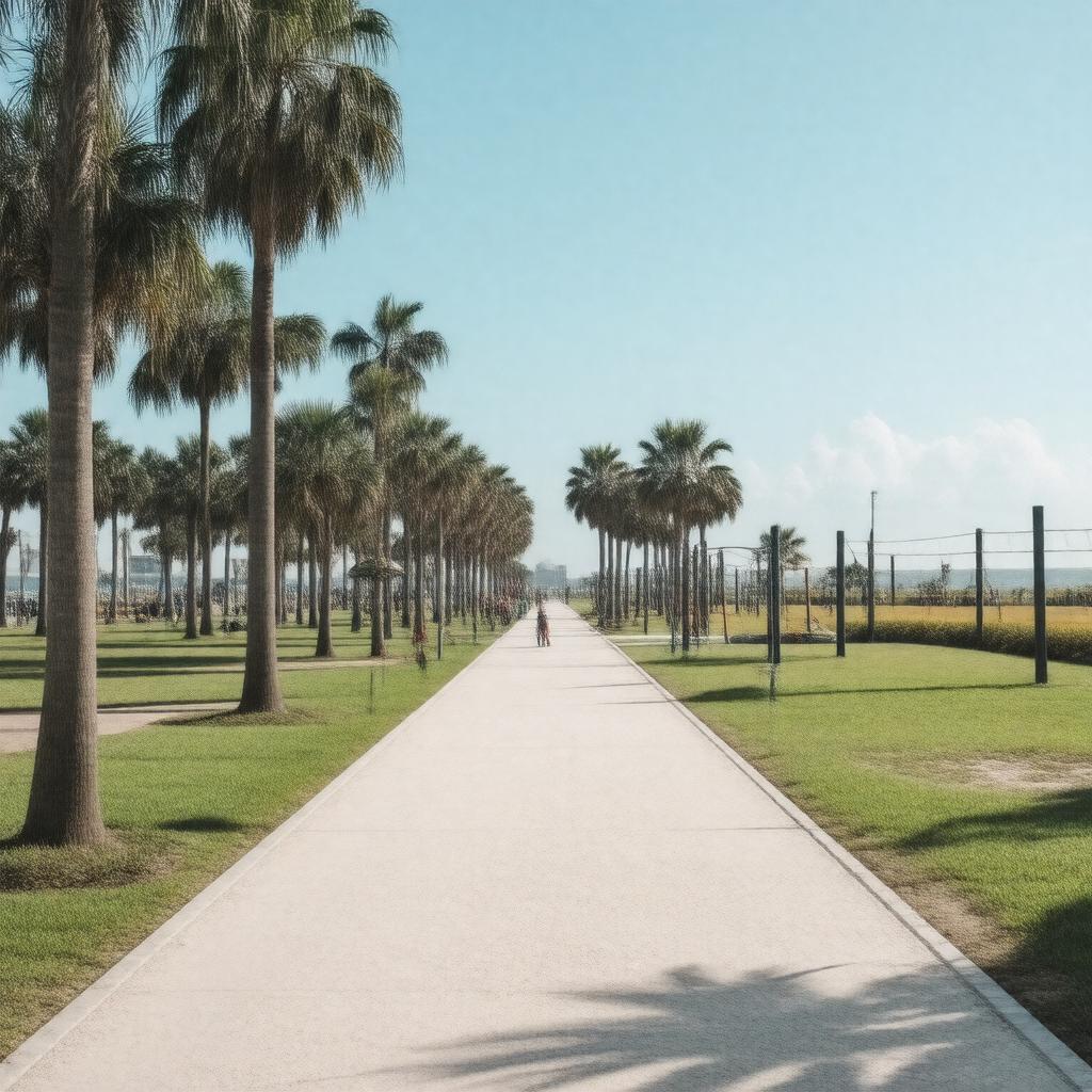 AI-created image of Lummus Park