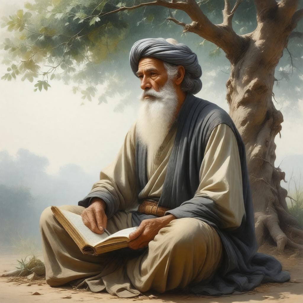 Click to view larger image AI-created image of Luqman
