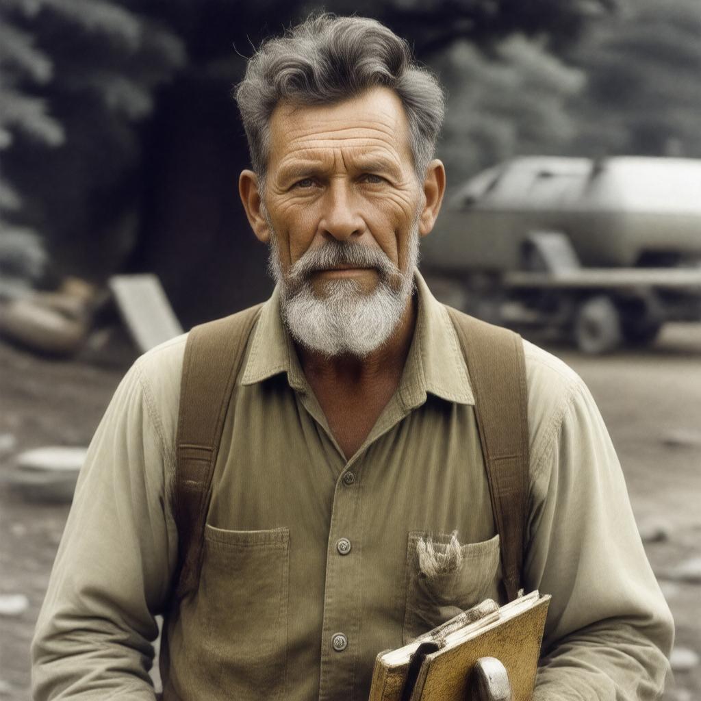 AI-created image of Luther Cressman