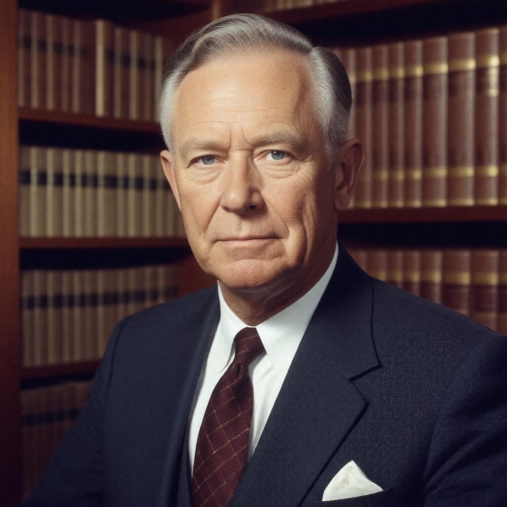 AI-created image of Luther Evans