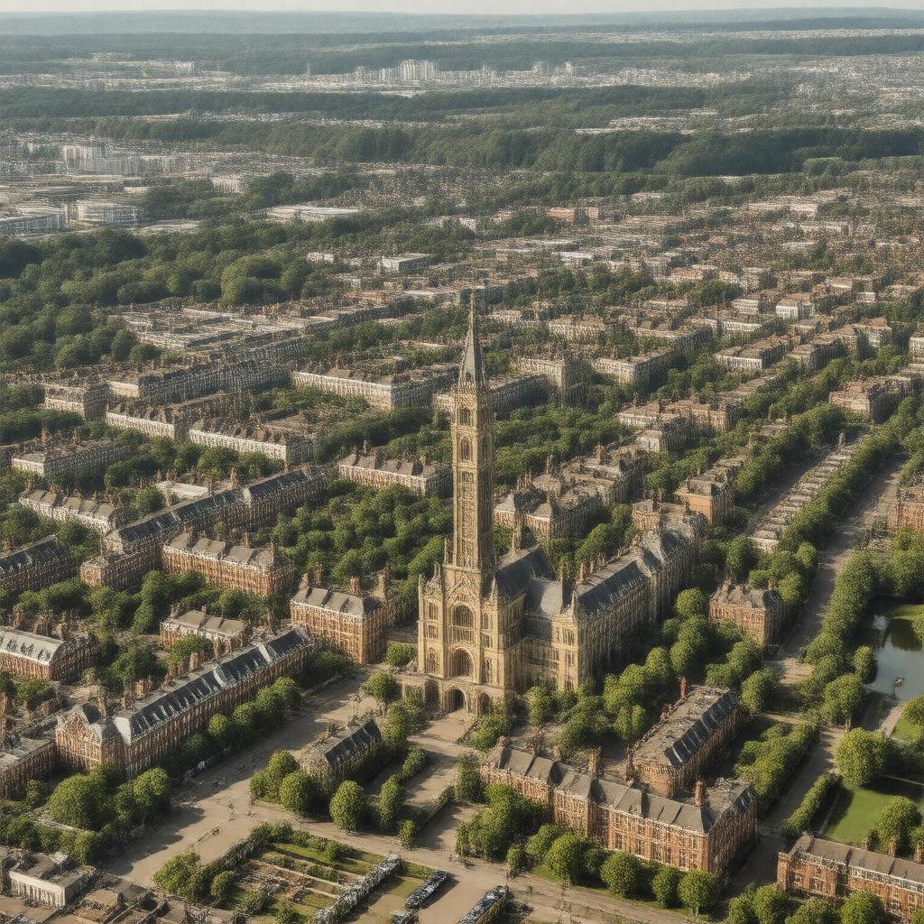 AI-created image of Luton