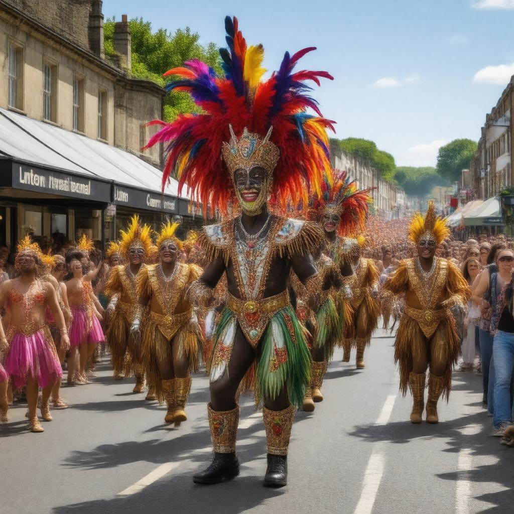 AI-created image of Luton International Carnival