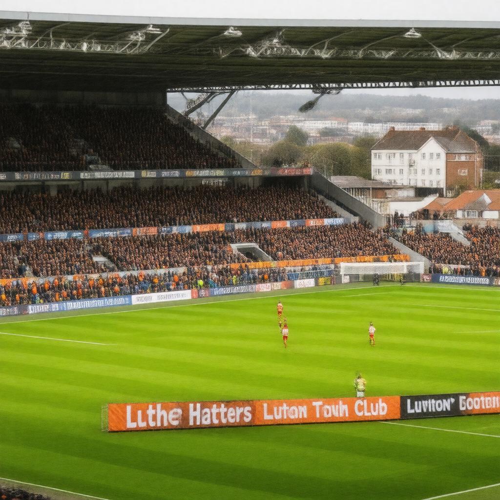 AI-created image of Luton Town